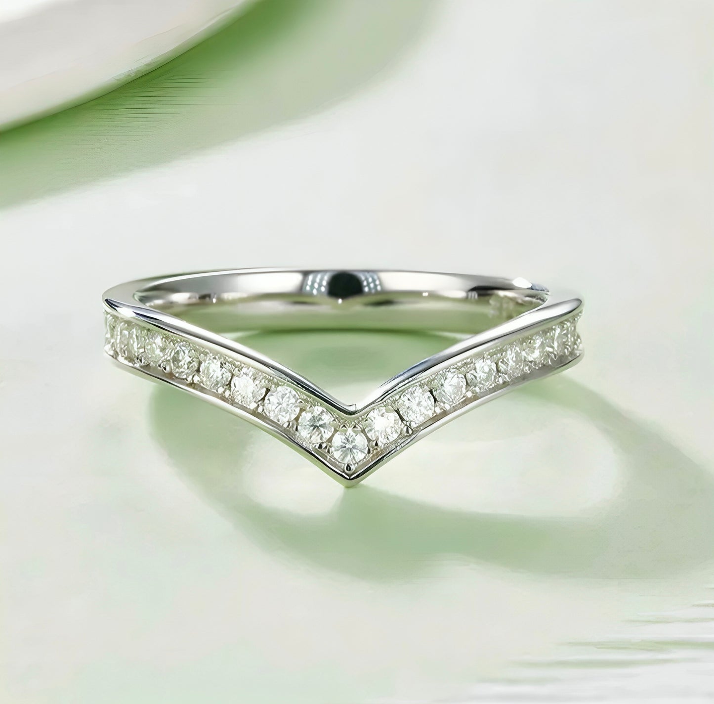 Moissanite Ring
