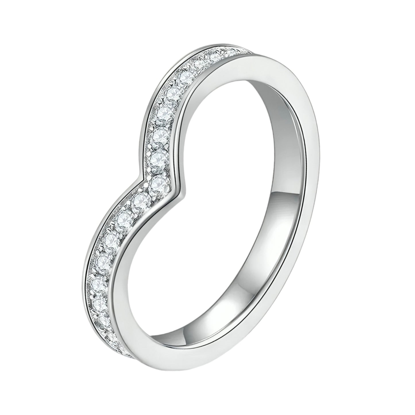 Moissanite Ring