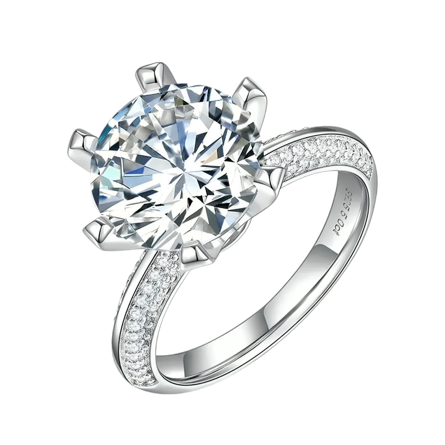 5ct Moissanite Ring