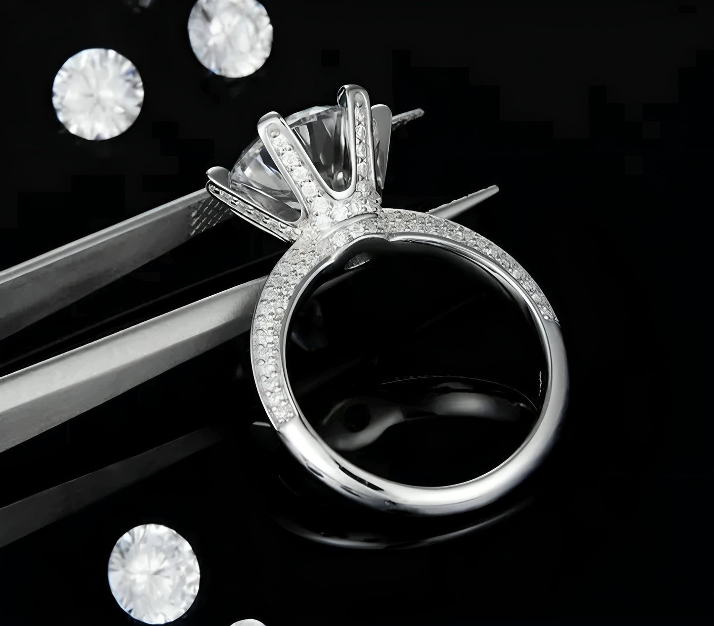 5ct Moissanite Ring