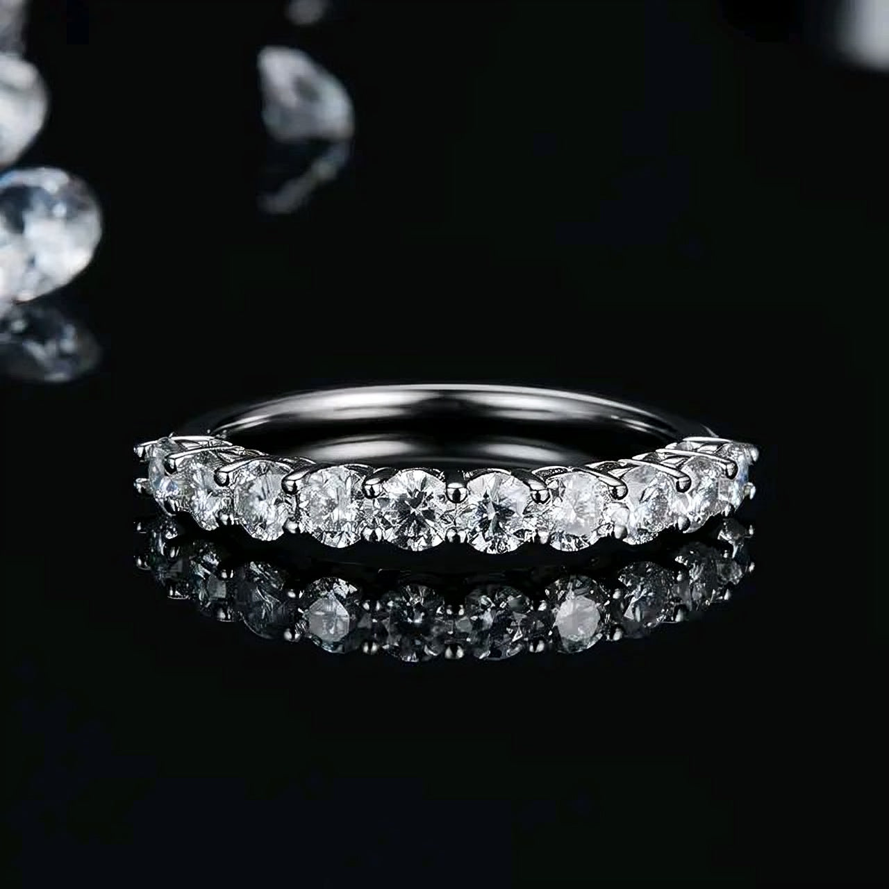 1ct*10pcs Moissanite Ring