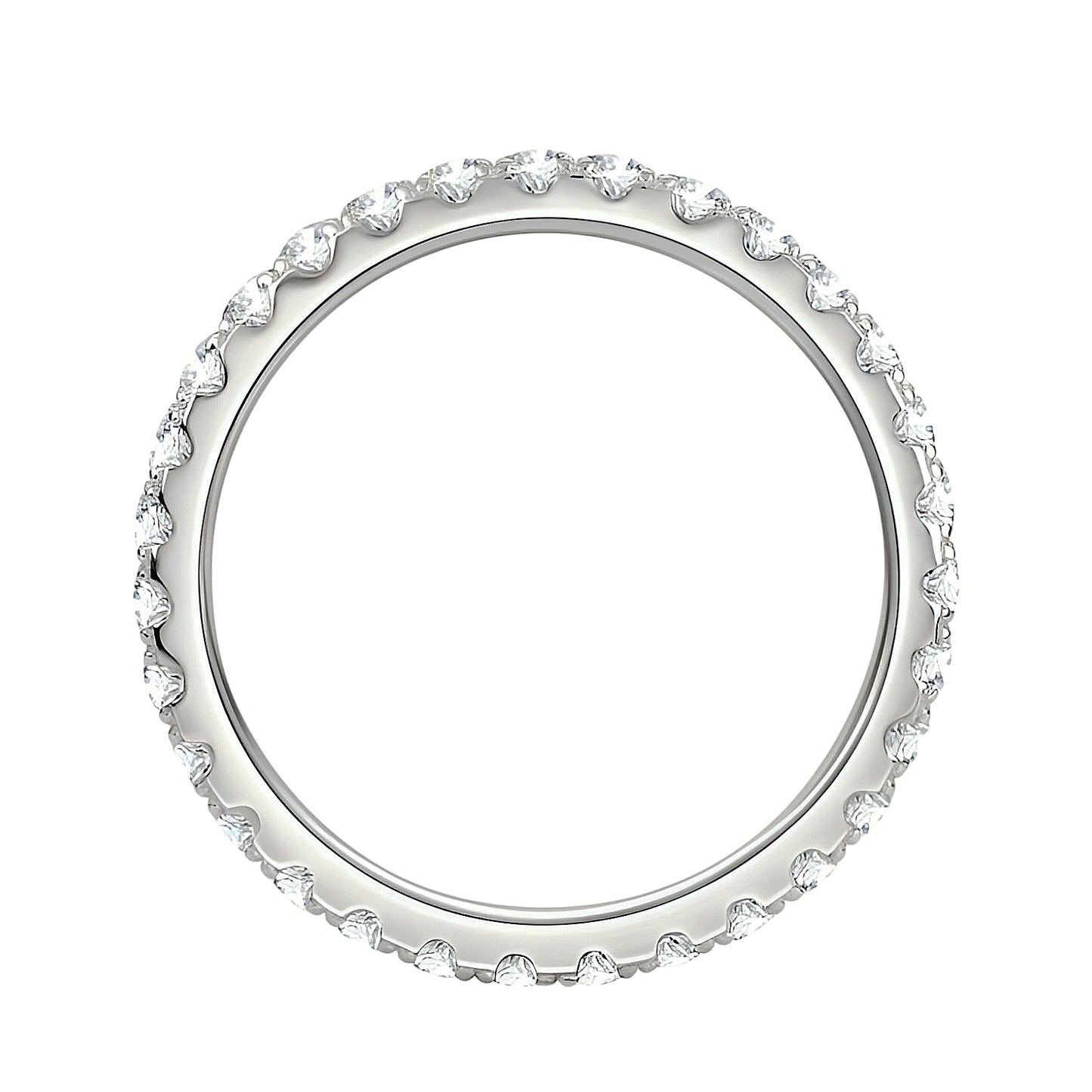 2*2mm multi Moissanite Ring