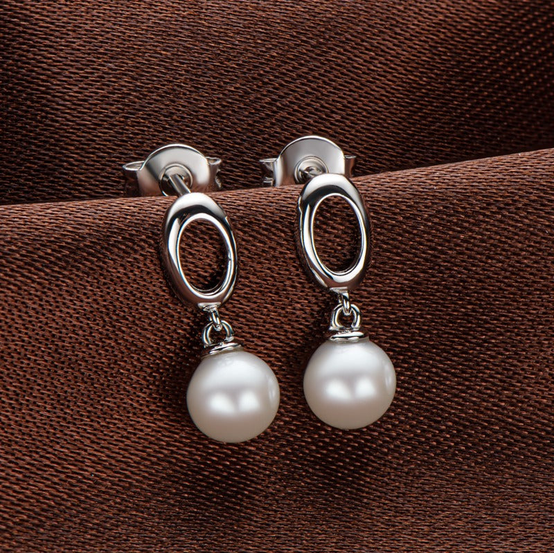 5.5-6mm freshwater pearl earrings