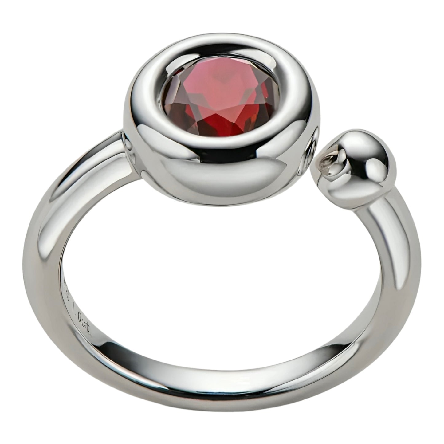 Multi color Moissanite Ring