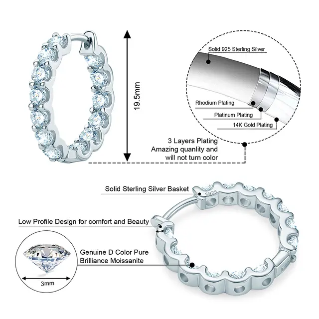 Hoop earrings for women