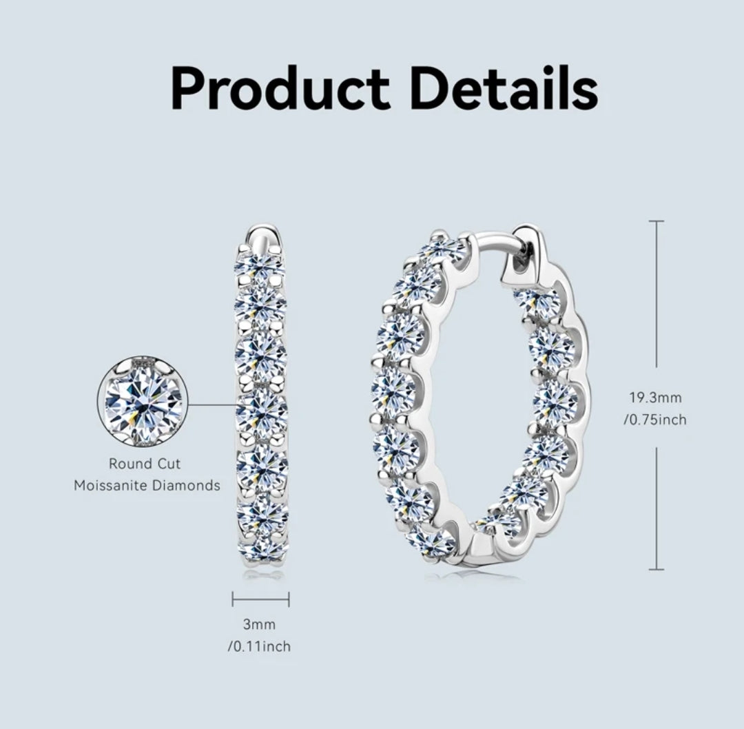 Hoop earrings for women