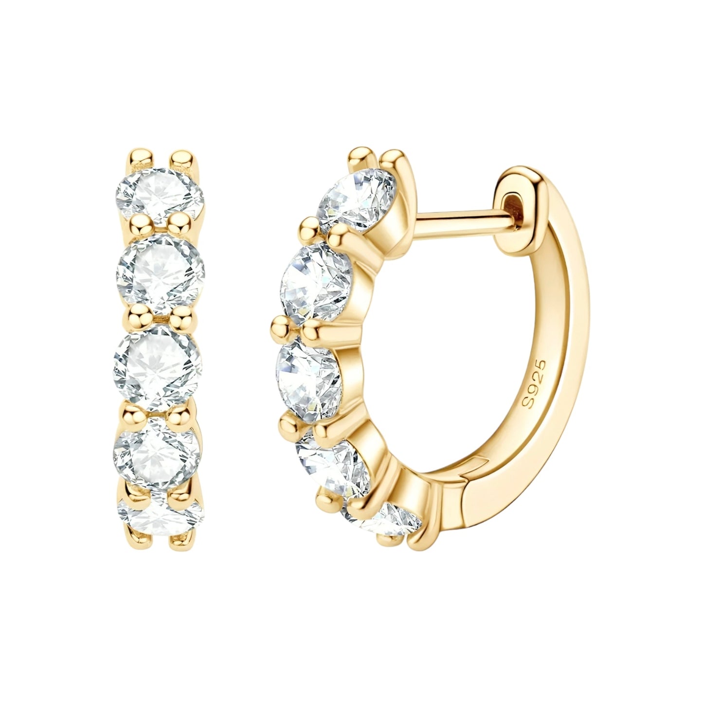 Silver earrings for women