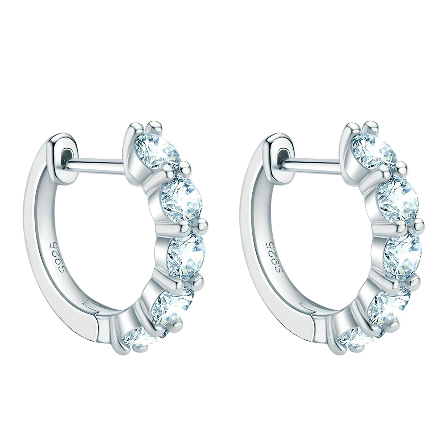 Silver earrings for women
