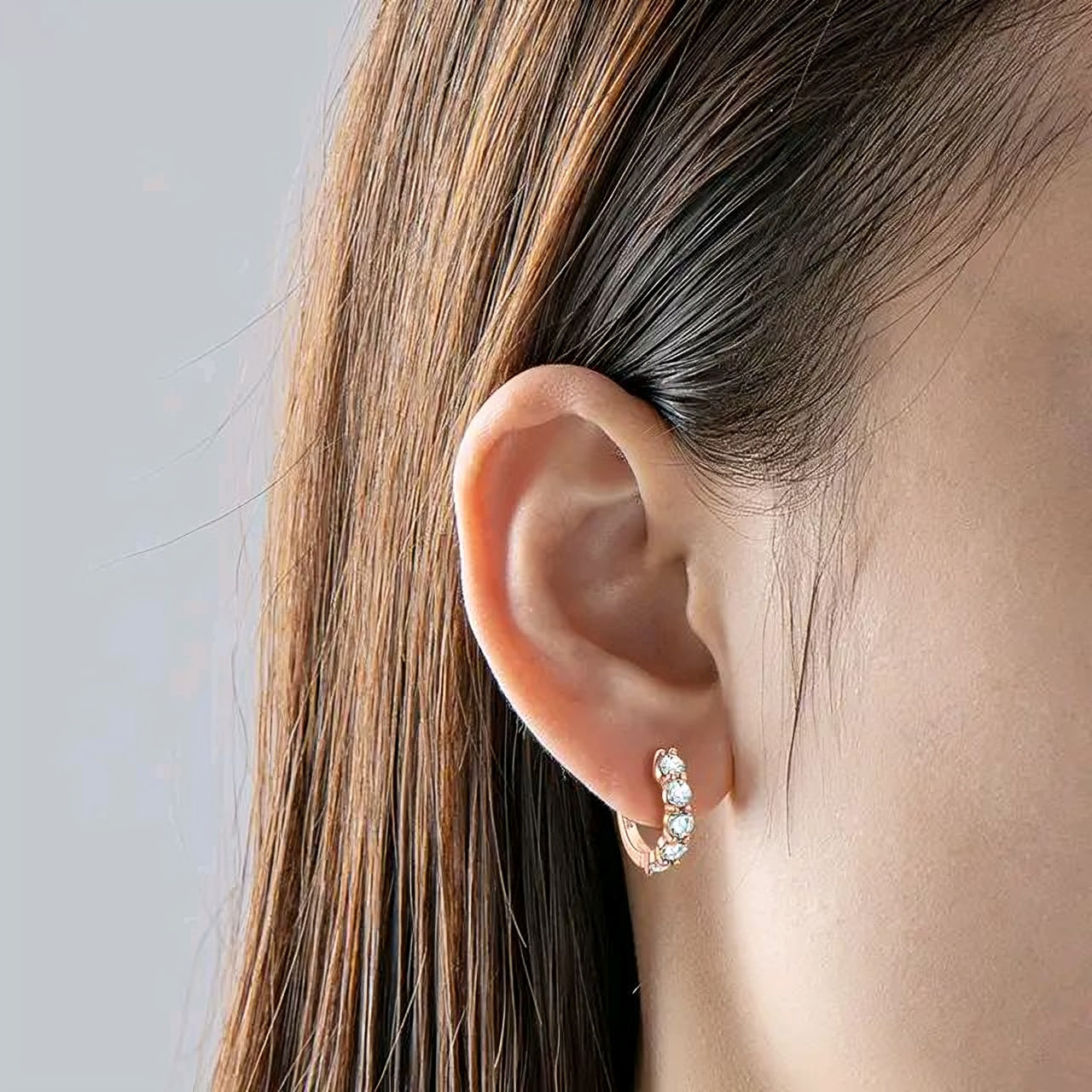 Silver earrings for women