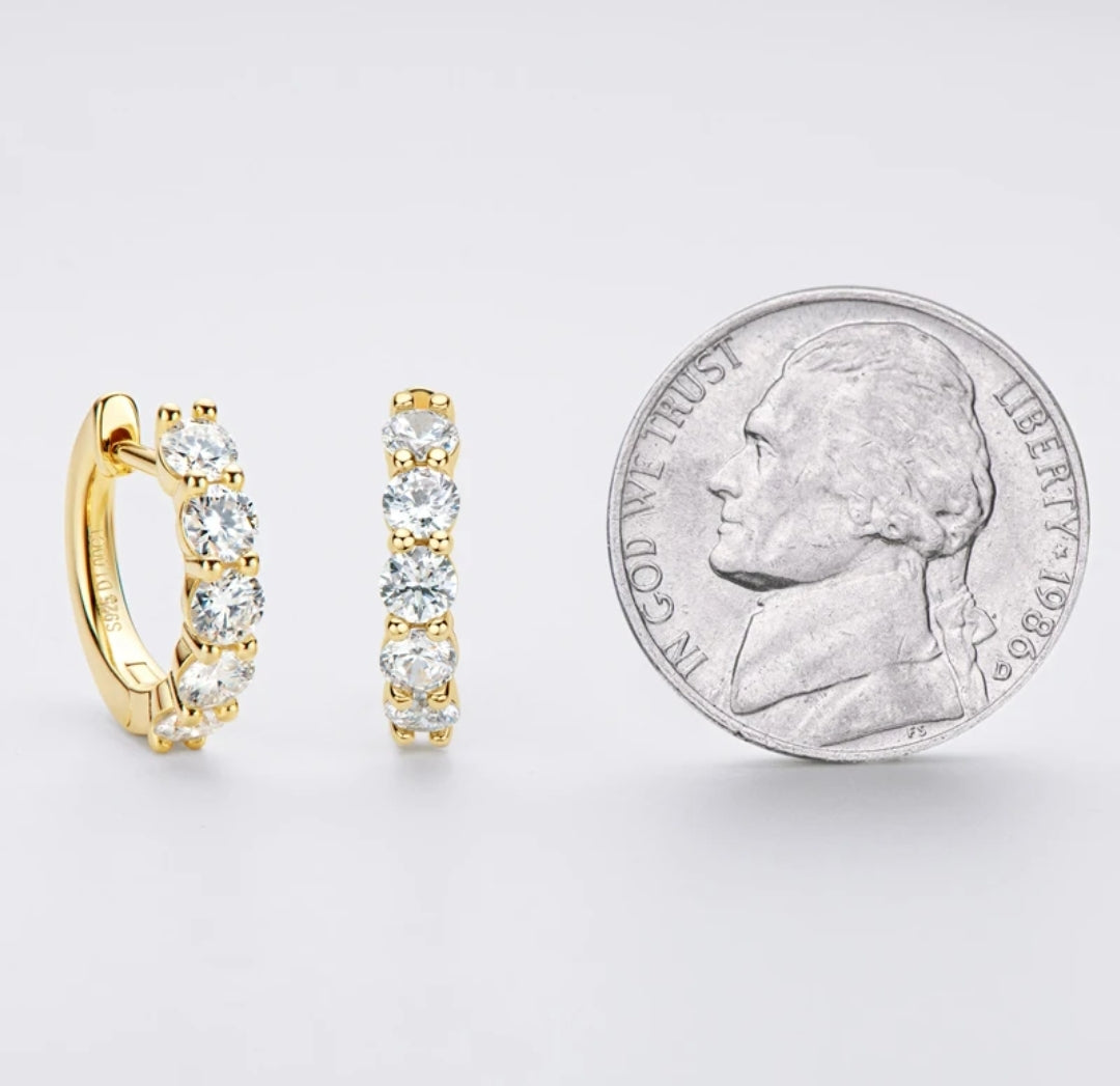 Silver earrings for women