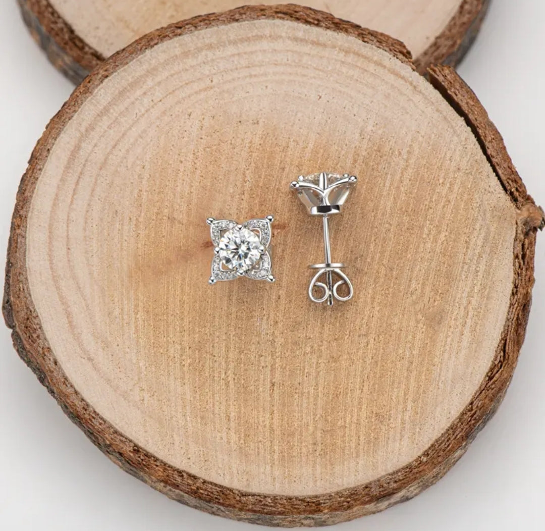Classic Moissanite Earrings