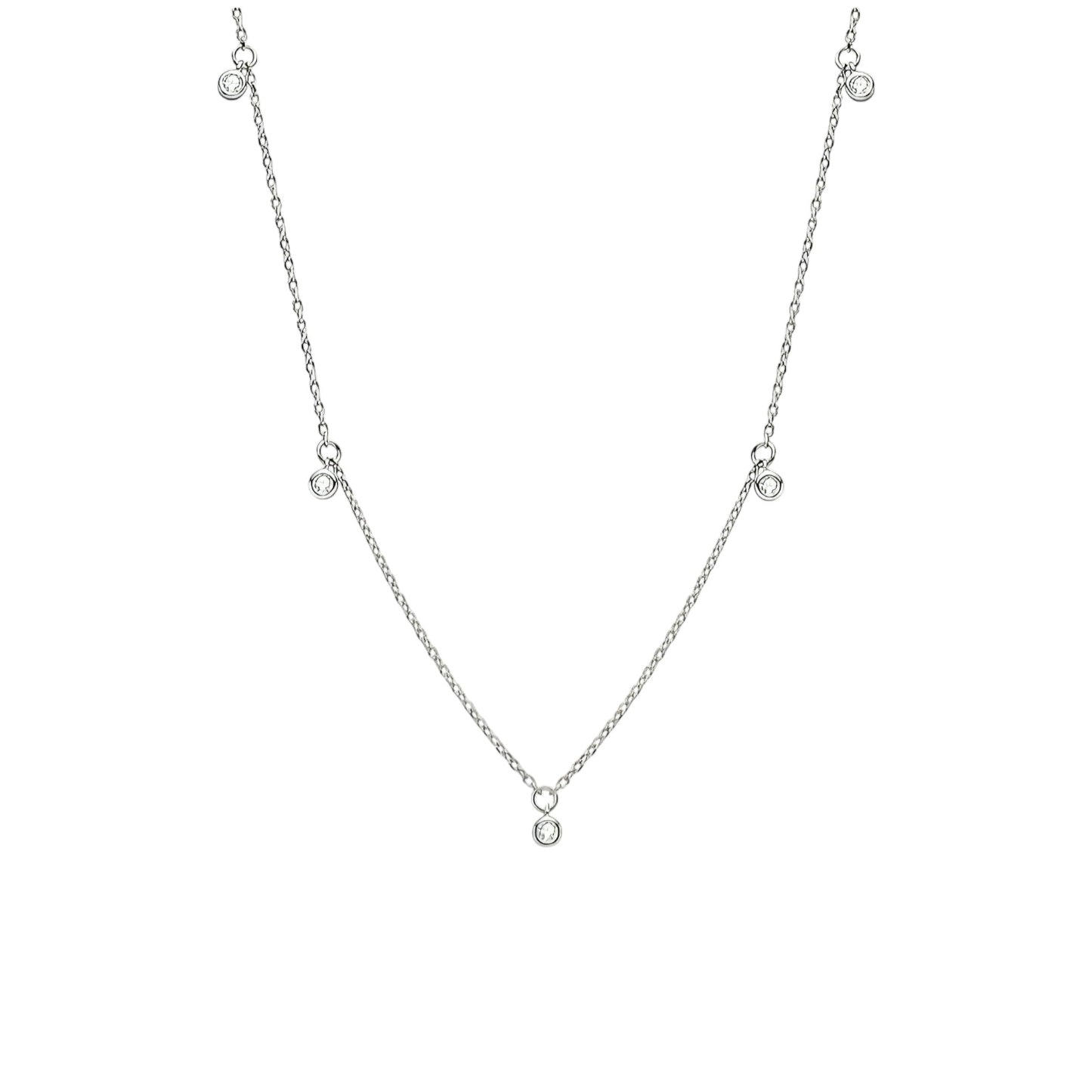 Sky star Moissanite pendant necklace