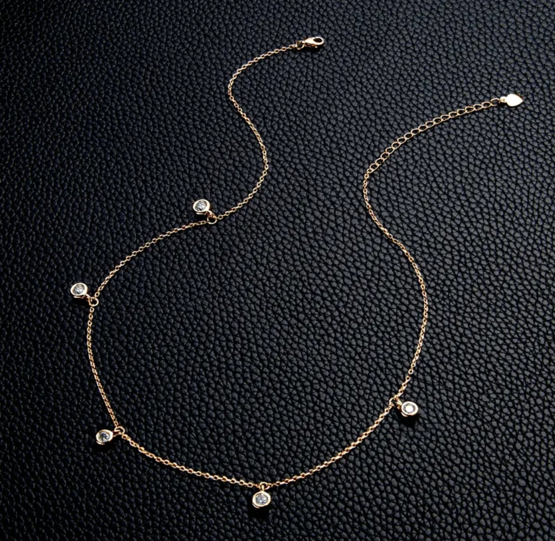 Sky star Moissanite pendant necklace