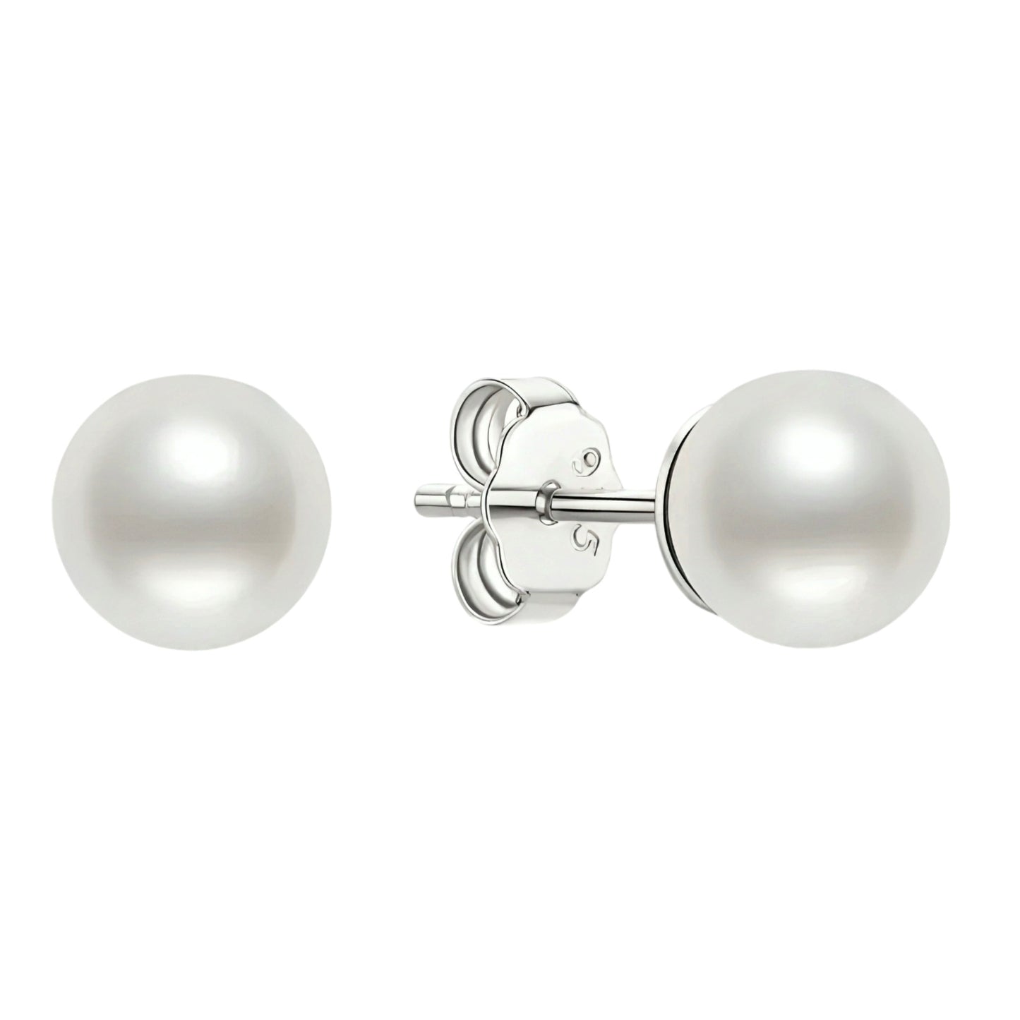 Freshwater pearl stud earrings