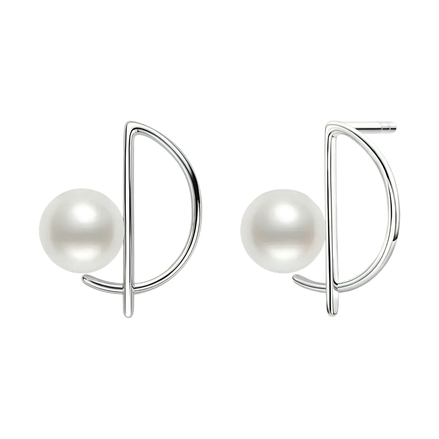 7-7.5mm classic pearl earrings