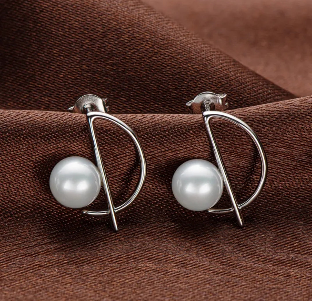 7-7.5mm classic pearl earrings