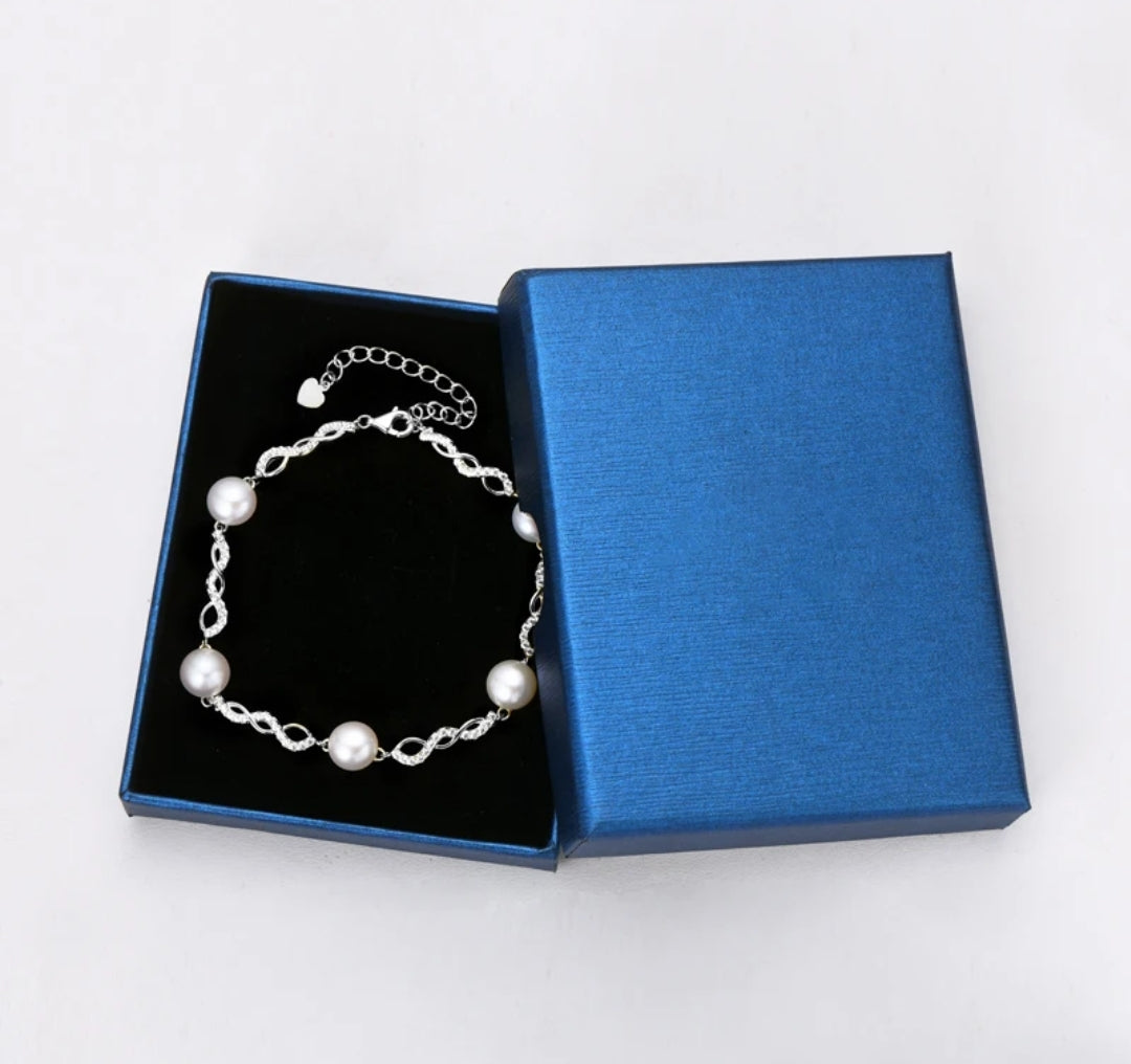 8mm elegant pearl bracelet