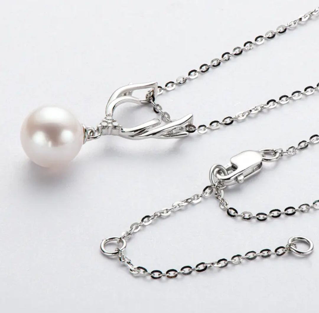 8-8.5mm divine pearl pendant necklace