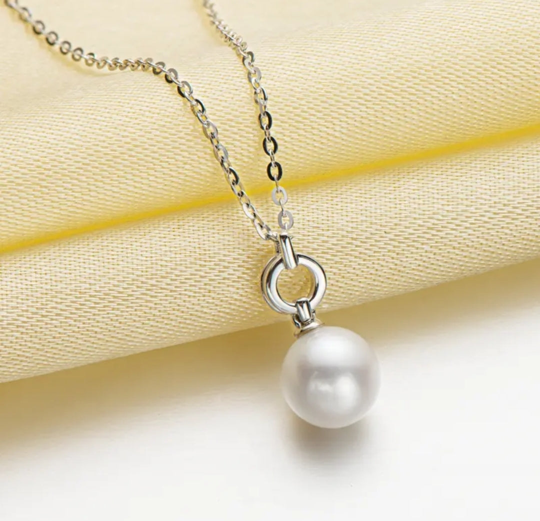 7-7.5mm divine pearl pendant necklace