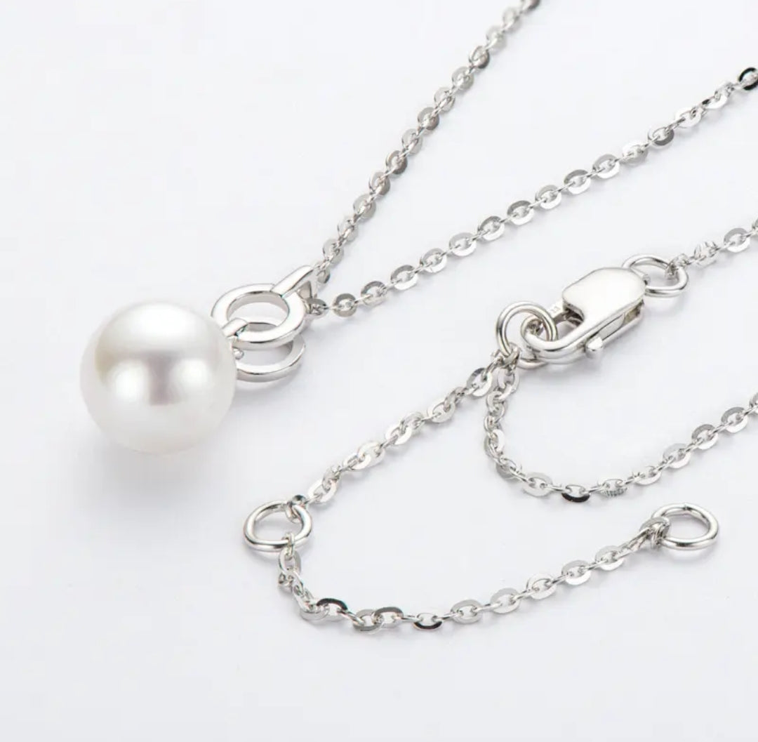 7-7.5mm divine pearl pendant necklace