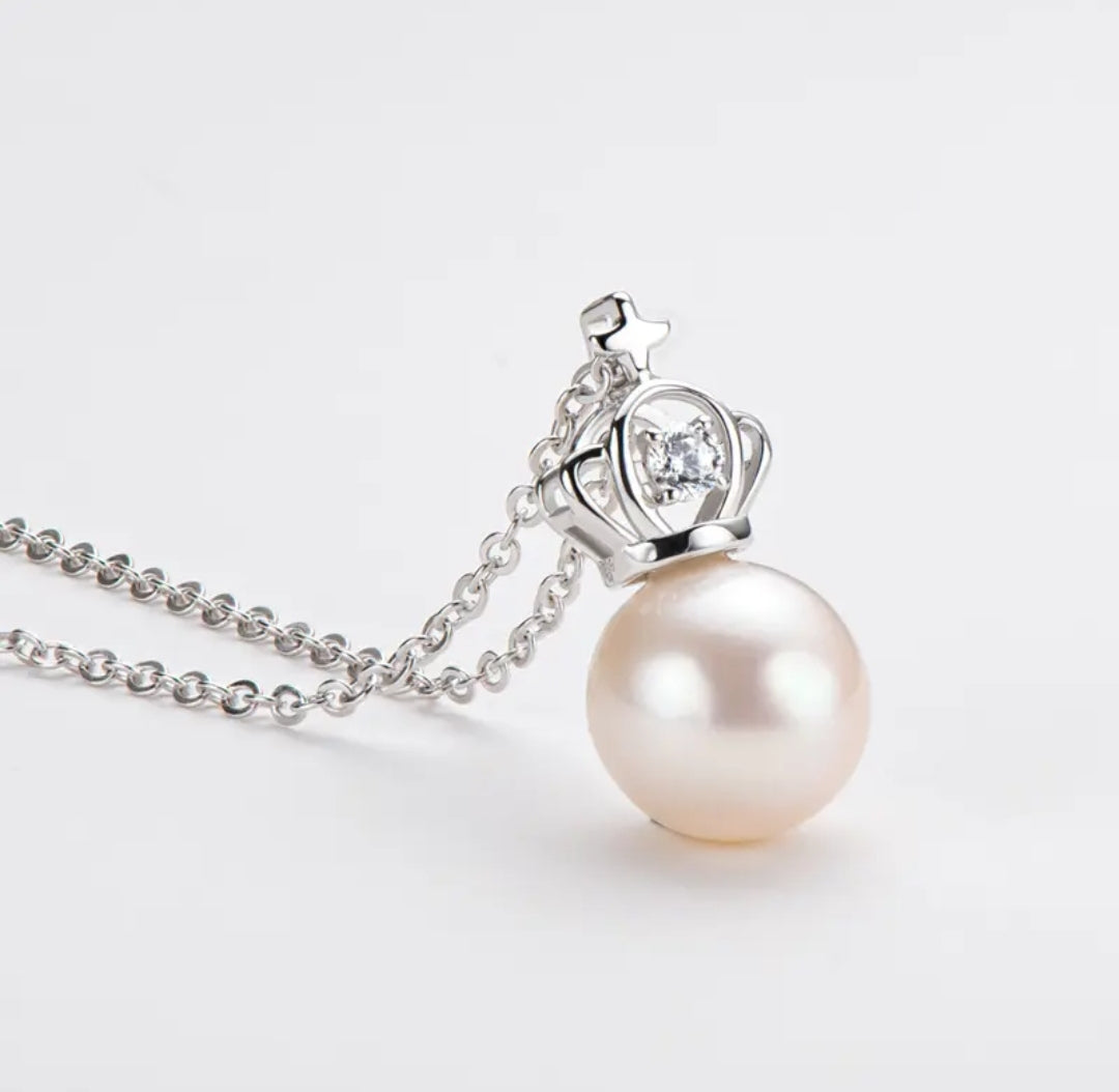 9-10mm divine pearl pendant necklace