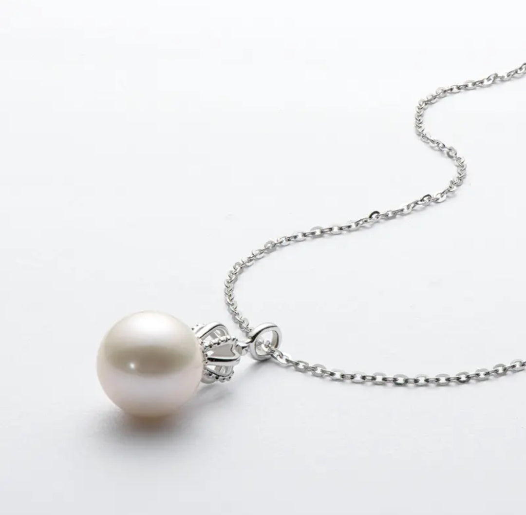 9.5-10mm divine pearl pendant necklace