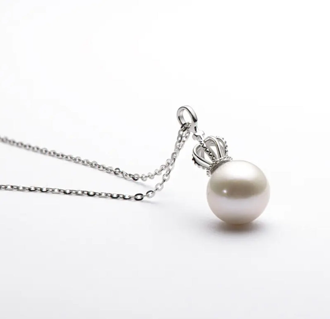 9.5-10mm divine pearl pendant necklace