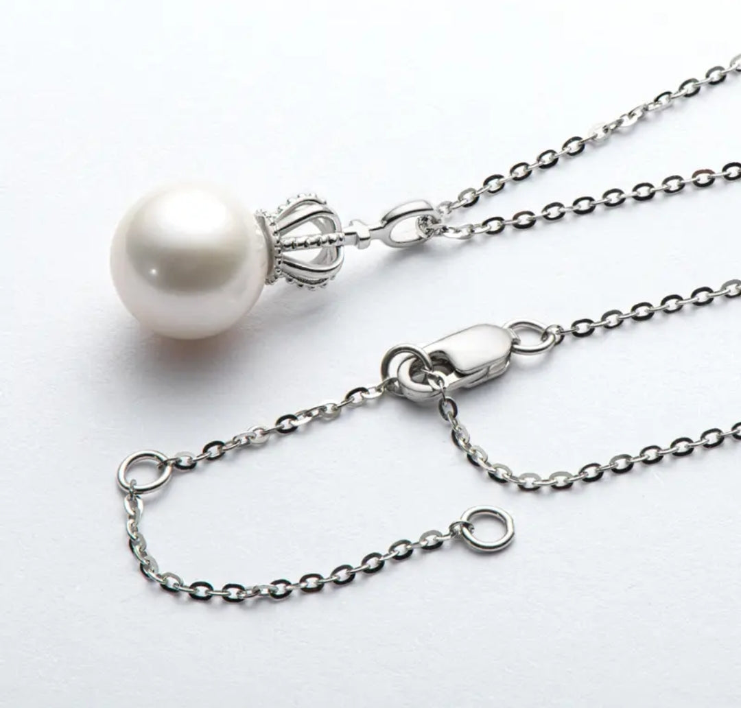 9.5-10mm divine pearl pendant necklace