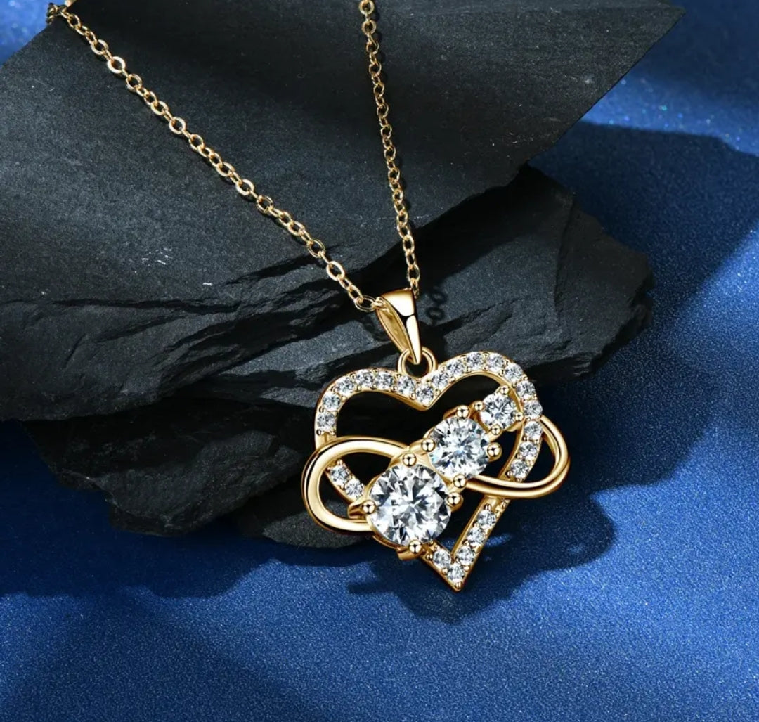 6.5mm 5mm 3mm Moissanite pendant necklace