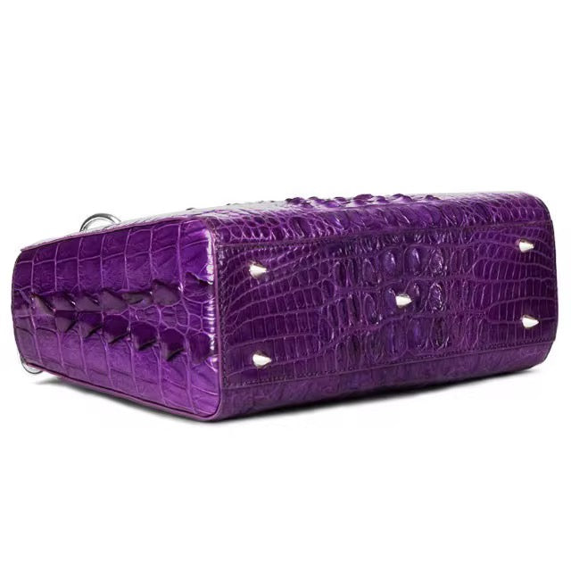 Luxury Crocodile Leather Bag for Women | Handmade in Italy | noiyan