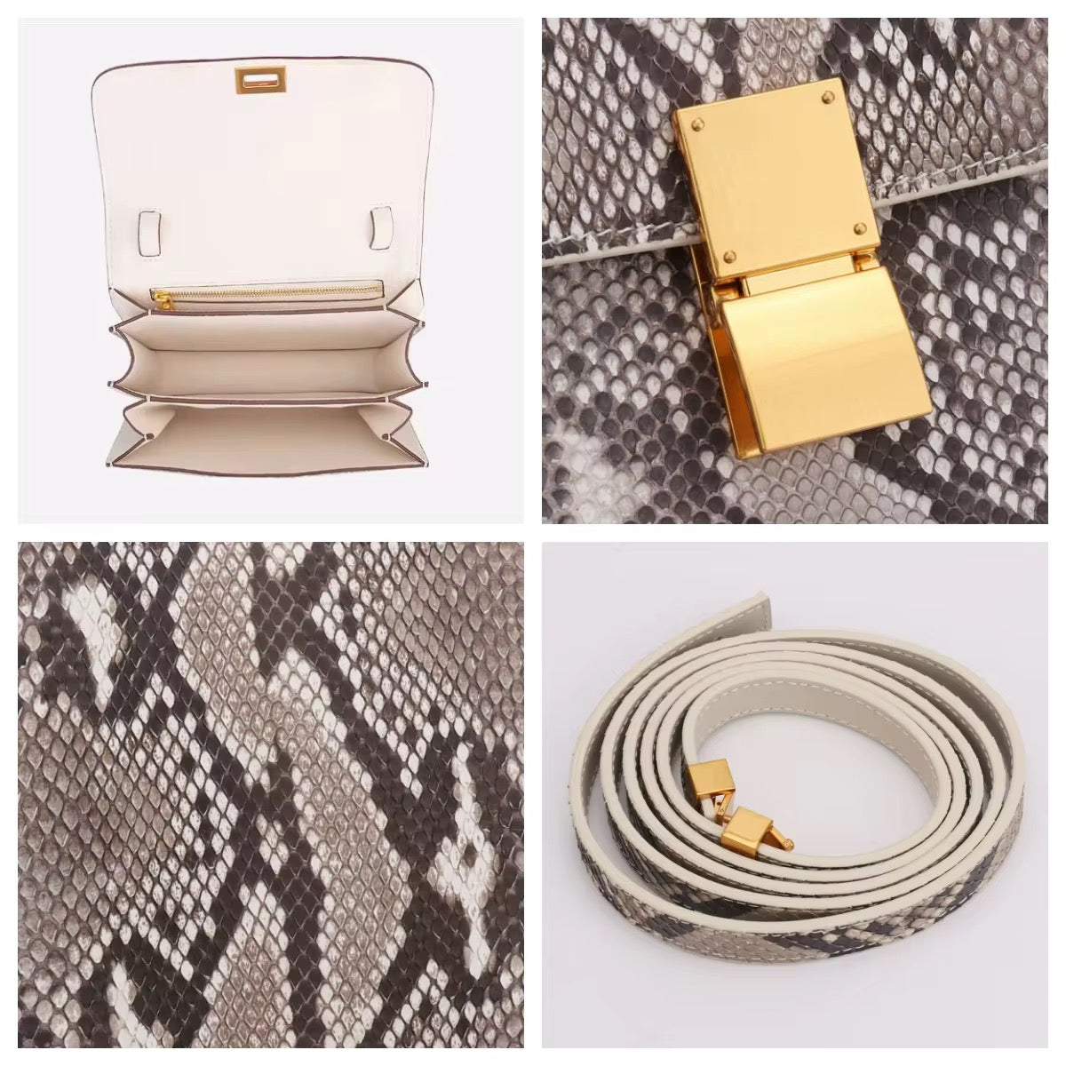 Luxury Snake Leather Purse – Handmade in Italy | Noiyan