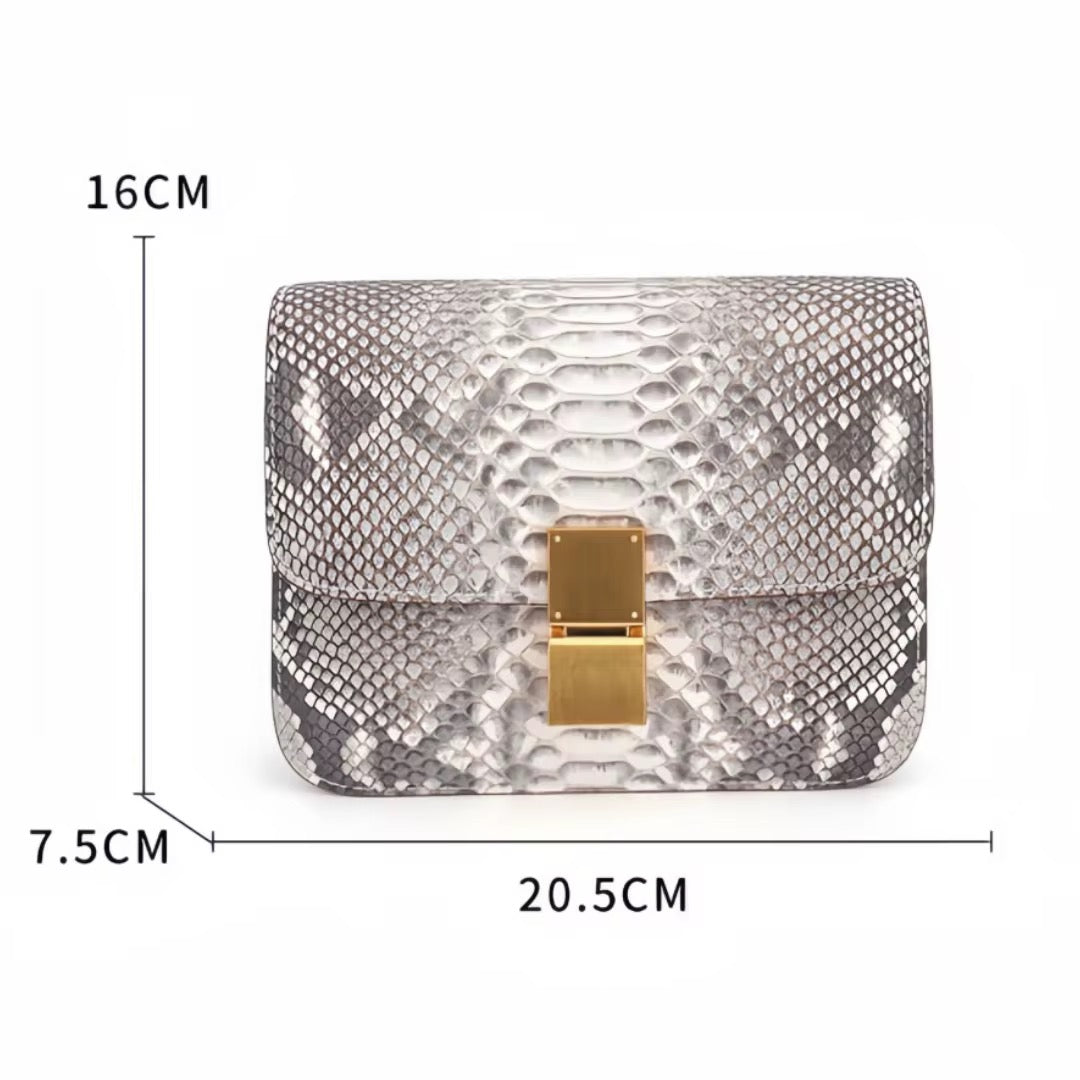 Luxury Snake Leather Purse – Handmade in Italy | Noiyan