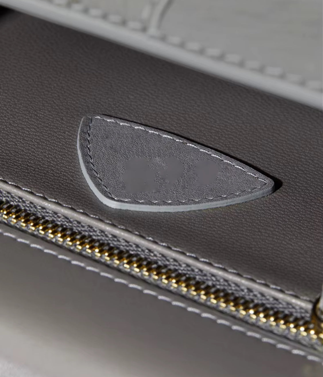 Ostrich leather bag