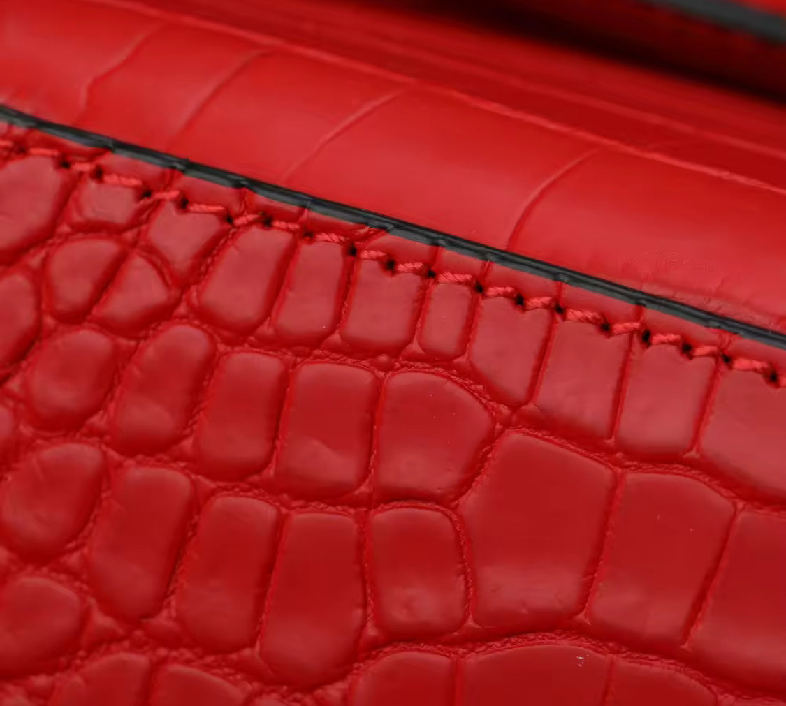 Crocodile Leather Bag for Women | Handmade in Italy | Noiyan