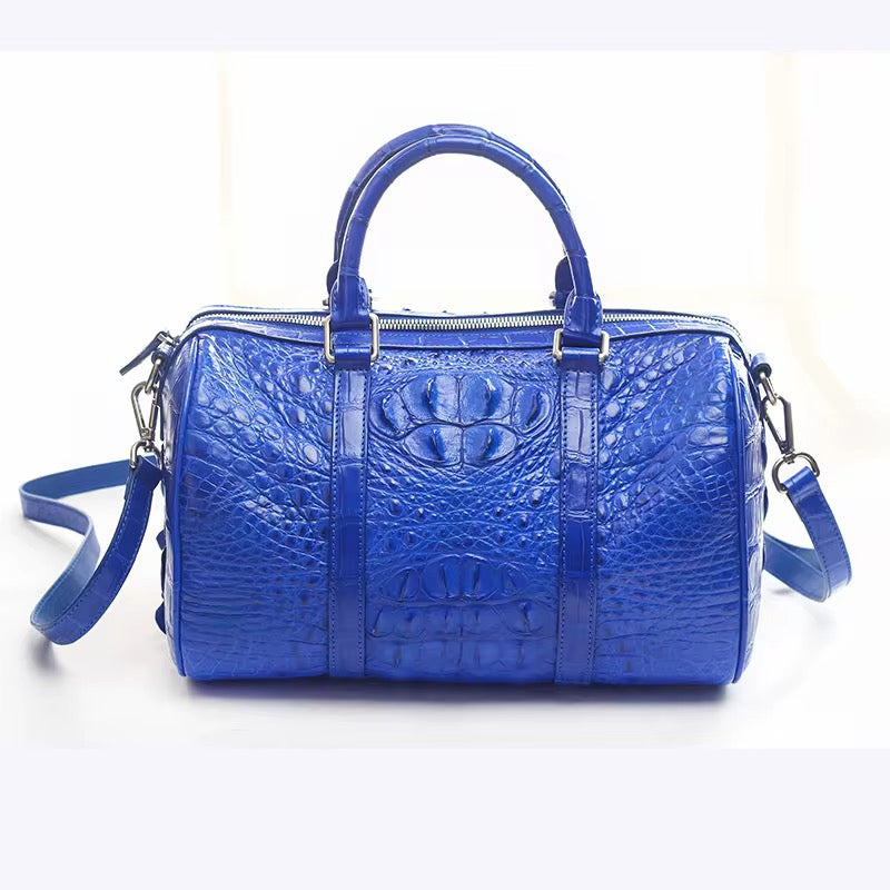 Crocodile Leather Travel Bag | Handmade in Italy | Noiyan