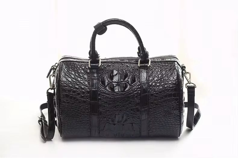 Crocodile Leather Travel Bag | Handmade in Italy | Noiyan