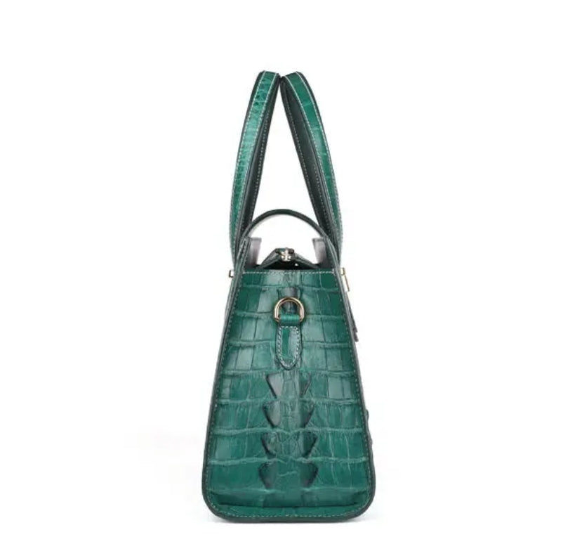 Crocodile Leather Handbag for Women | Handmade in Italy