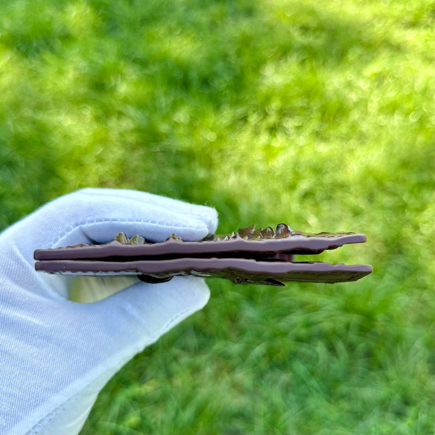 Crocodile Leather wallet for Men – Tail Part -Handmade in Italy | noiyan