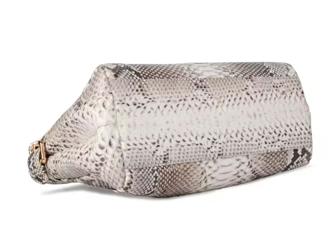 Natural Color Snake Leather Bag for Women – Handmade in Italy | Noiyan