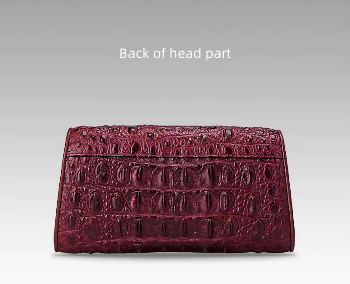 Crocodile Leather Purse – Handmade in Italy | Noiyan