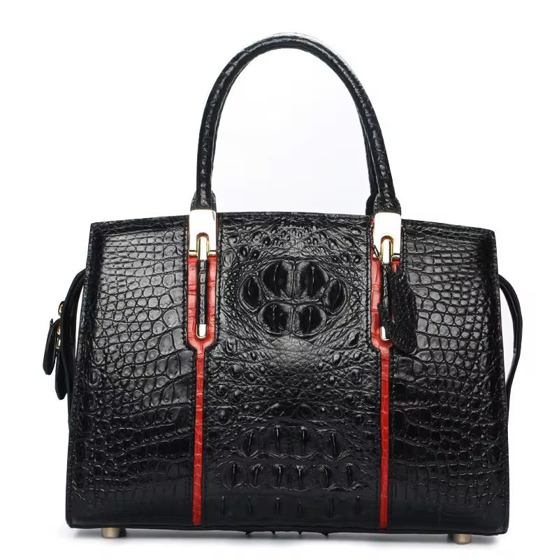 Crocodile Leather Bag in Three Colors – Handmade in Italy | Noiyan