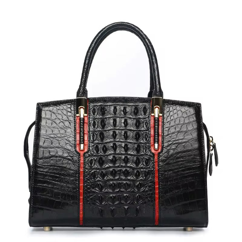 Crocodile Leather Bag in Three Colors – Handmade in Italy | Noiyan