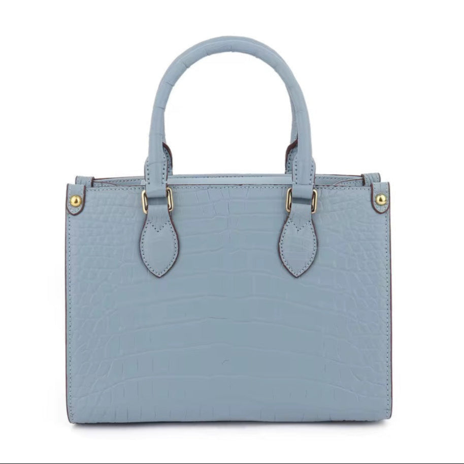 Crocodile Belly Leather Bag – Handmade in Italy | Noiyan