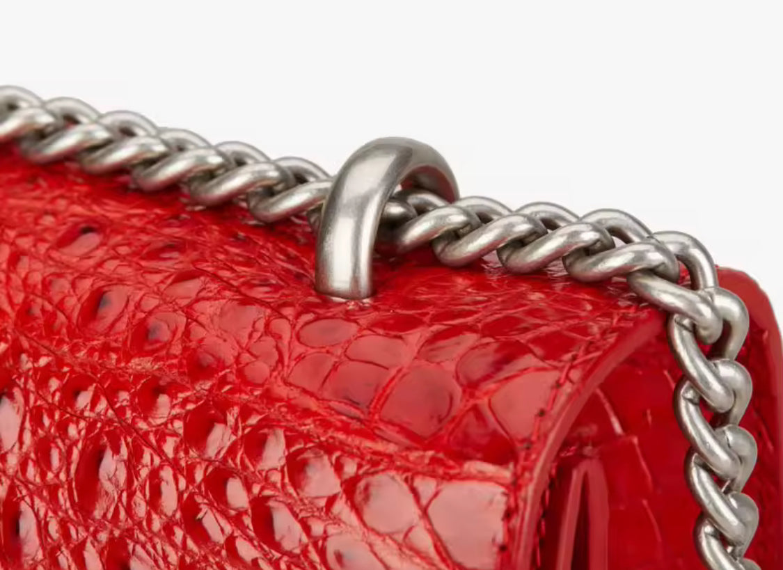 Crocodile Leather Purse in Four Colors – Handmade in Italy | Noiyan