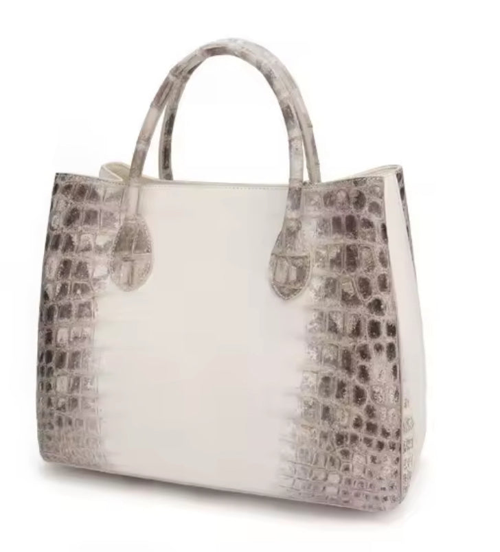 Himalayan Crocodile Leather Bag for Women – Handmade in Italy | Noiyan