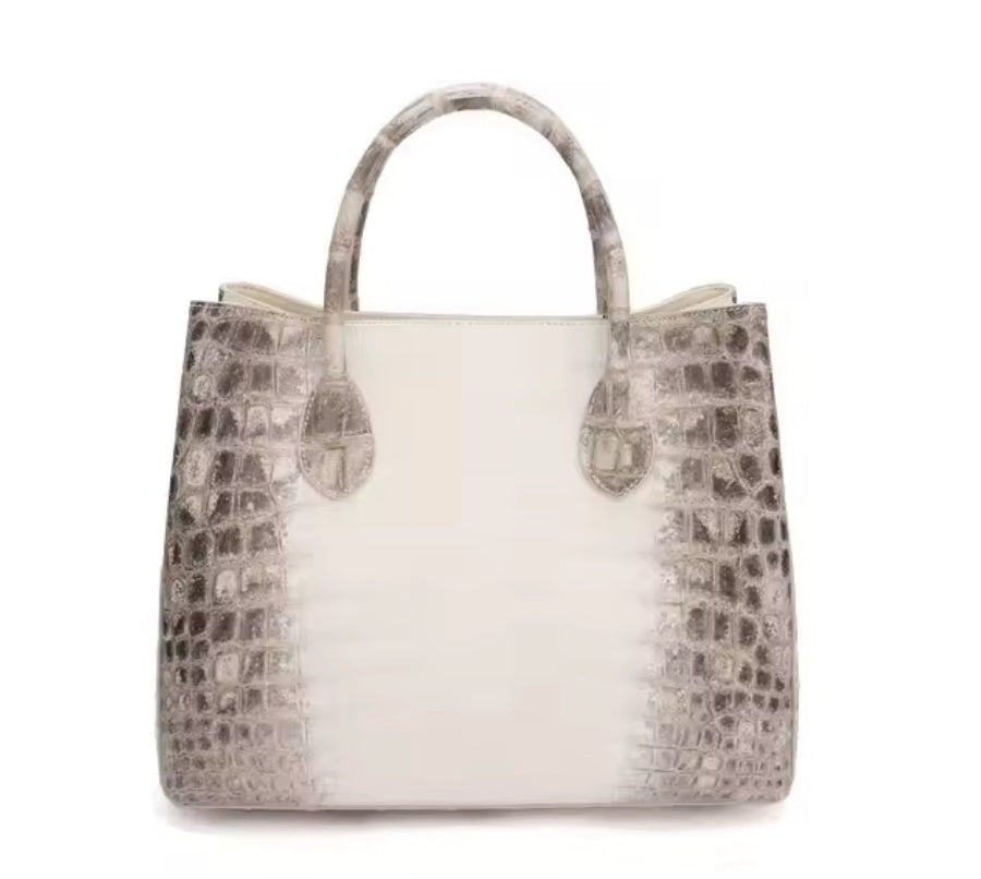 Himalayan Crocodile Leather Bag for Women – Handmade in Italy | Noiyan