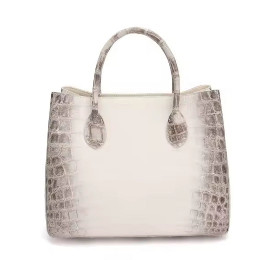 Himalayan Crocodile Leather Bag for Women – Handmade in Italy | Noiyan