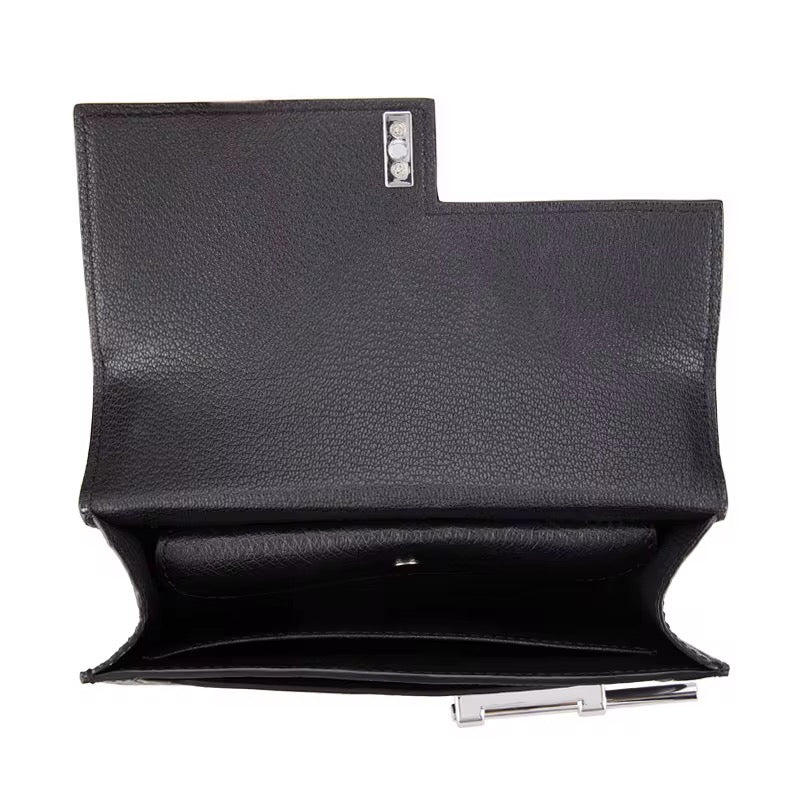 Ostrich leather bag