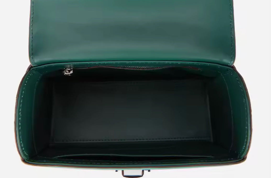 Ostrich leather bag