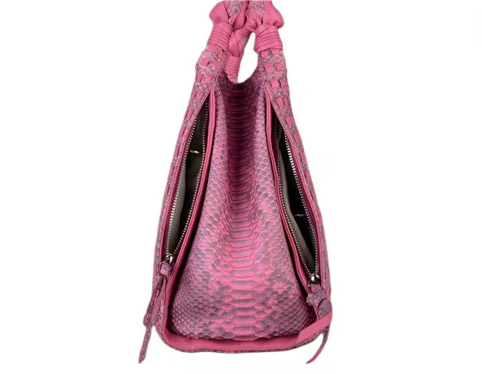 Vintage Snake Leather Handbag – Handmade in Italy | Noiyan